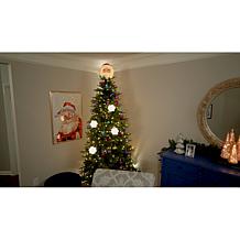 Mr. Christmas LED Blow Mold Santa Tree Topper