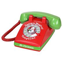 Mr. Christmas Magical Santa Phone with Included 60 Minute Talk Time