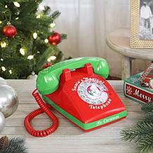 Mr. Christmas Magical Santa Phone with Included 60 Minute Talk Time