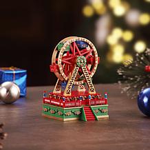 Mr. Christmas Mini Carnival Music Box Ferris Wheel