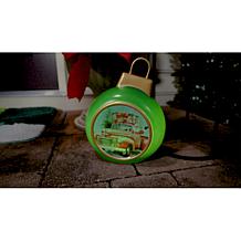 Mr. Christmas Set of 2 12" LED Blow Mold Ornaments