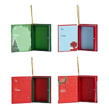 Mr. Christmas Set of 4 Vintage Christmas Gift Card Holders