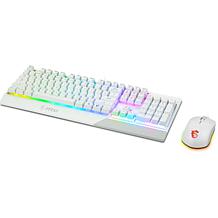 MSI Vigor GK30 Keyboard Combo with GM11 Mouse - White
