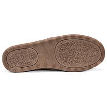 MUK LUKS Men's Paul Printed Berber Suede Moccasin