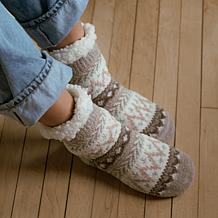 Muk Luks Women's 2-pk. Chenille Eyelash Mix Cabin Sock