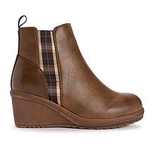 MUK LUKS® Women's England Oxford Wedge Booties