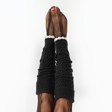 Muk Luks Women's Tall Pointelle Leg Warmer