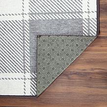 My Magic Carpet Buffalo Plaid Washable Area Rug 3'x5'
