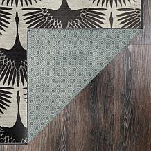 My Magic Carpet Genevieve Gorder Collection Flock Camel 5'x7' Rug