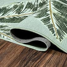 My Magic Carpet Genevieve Gorder Hojas Cubanas Mint 5'x7' Rug