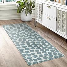 My Magic Carpet Genevieve Gorder Puff Dotty 2.5'x7' Rug -Honey Beige
