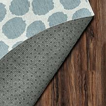 My Magic Carpet Genevieve Gorder Puff Dotty 6'x6' Rug - Lake Blue