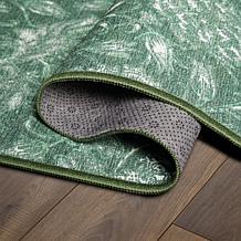 My Magic Carpet Kalini Floral Washable Rug 2.5'x10'