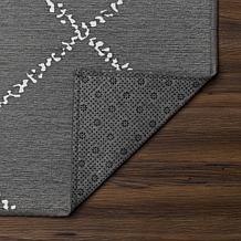 My Magic Carpet Medina Moroccan Diamond Washable Area Rug 5'x7'