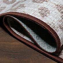 My Magic Carpet Miya Leopard Washable Area Rug 3'x5'