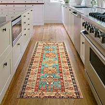 My Magic Carpet Ottoman Washable Runner Rug 2.5'x7'