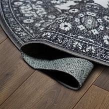 My Magic Carpet Ramage Washable Round Area Rug 6'