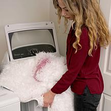 My Magic Carpet Shag White Washable Area Rug 3'x5'