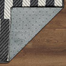 My Magic Carpet Tratti Offset Stripe Washable Rug 5'x7'