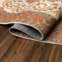 My Magic Carpet Zahara Amber Washable Area Rug 5'x7'