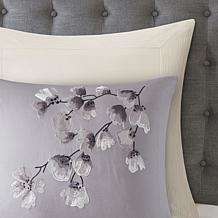 N Natori Sakura Blossom 3-piece Cotton Sateen Full/Queen Comforter Set