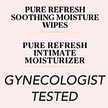Nakery 4pc Pure Refresh Wipes + Intimate Moisturizer Collection