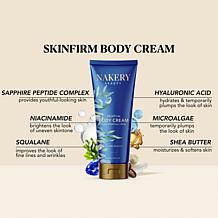 Nakery Beauty 3-piece SkinFirm Body Cream Collection