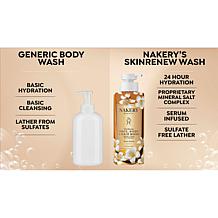 Nakery Beauty Seductive Comfort Supersize Cleanse, Firm & Repair AS