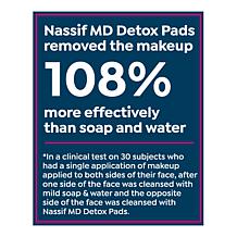 NassifMD Collagen Peptide Serum and Skincare Detox Pads Set