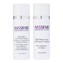 NassifMD Day & Night Anti-Aging Serum 2-Piece Set