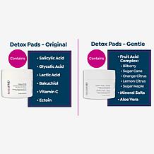 NassifMD Detox Pad Trio with Face Mask & Eye Patch Set