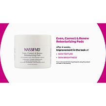 NassifMD Even, Correct & Renew Retexturizing Pads