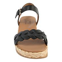 Naturalizer Neila Leather Espadrille Sandal