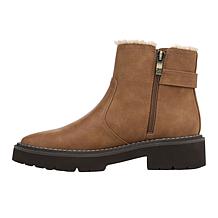 Naturalizer Rue Bootie Zipper Closure Synthetic Platform