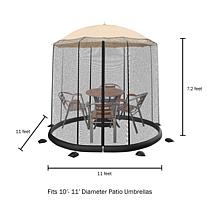 Nature Spring 10-11' Patio Umbrella Bug Net