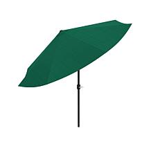 Nature Spring 10' Patio Umbrella with Auto Tilt & Easy Crank - Green