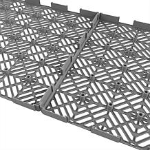 Nature Spring Interlocking Diamond Pattern Patio and Deck Tiles