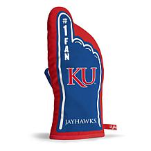 NCAA #1 Fan Oven Mitt - Kansas Jayhawks