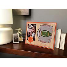NCAA Clemson Tigers 3-D Stadium Views Picture Frame