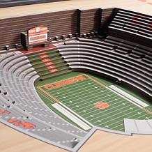 NCAA Clemson Tigers StadiumViews 3-D Wall Art - Memorial Stadium 