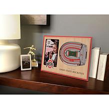 NCAA Ohio State Buckeyes 3-D Stadium Views Picture Frame