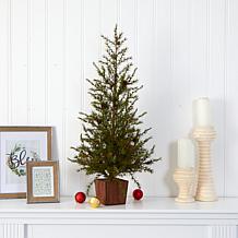 Nearly Natural 3 Ft. Natural Look Artificial Christmas Tree