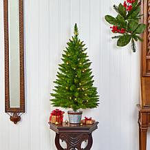 Nearly Natural 3 Ft. Providence Pine Christmas Tree