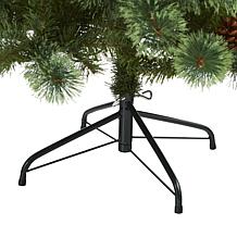 Nearly Natural 6 Ft. Mountain Pine Christmas Tree with 300 Lights