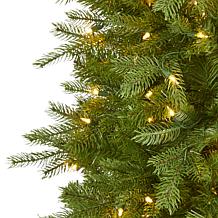 Nearly Natural 6 Ft. Vienna Fir Christmas Tree with 400 Lights