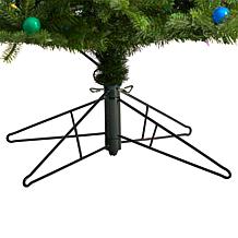 Nearly Natural 9.5' Mountain Fir with 1150 Multi Color LED Lights