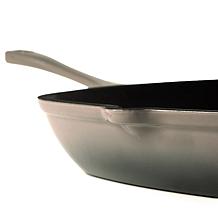 Neo 11" Cast Iron Square Grill Pan, Oyster