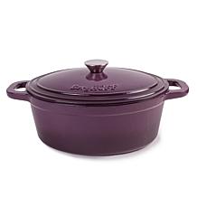 Neo 4-piece Enameled Cast Iron Dutch Oven Set, Purple
