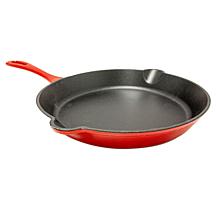 Neo Enameled Cast Iron 2-piece Fry Pan and Grill Pan Set