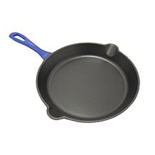 Neo Enameled Cast Iron 2-piece Fry Pan and Grill Pan Set